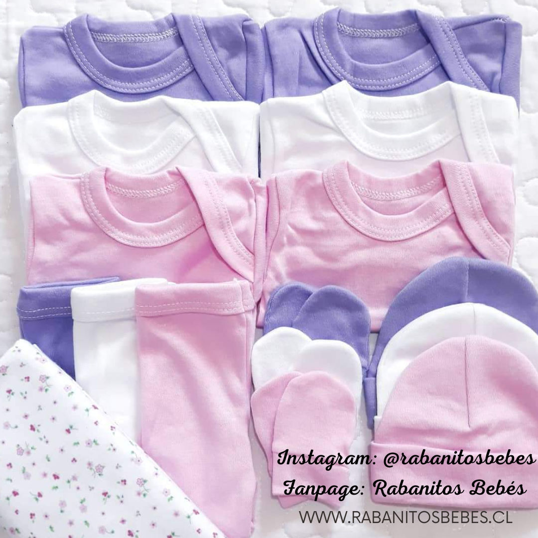 Pack rosado- lila