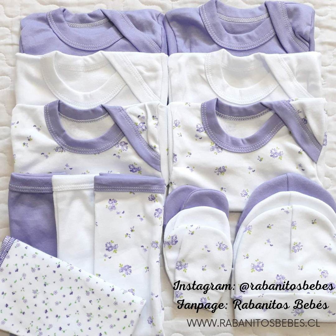 Pack flores lila