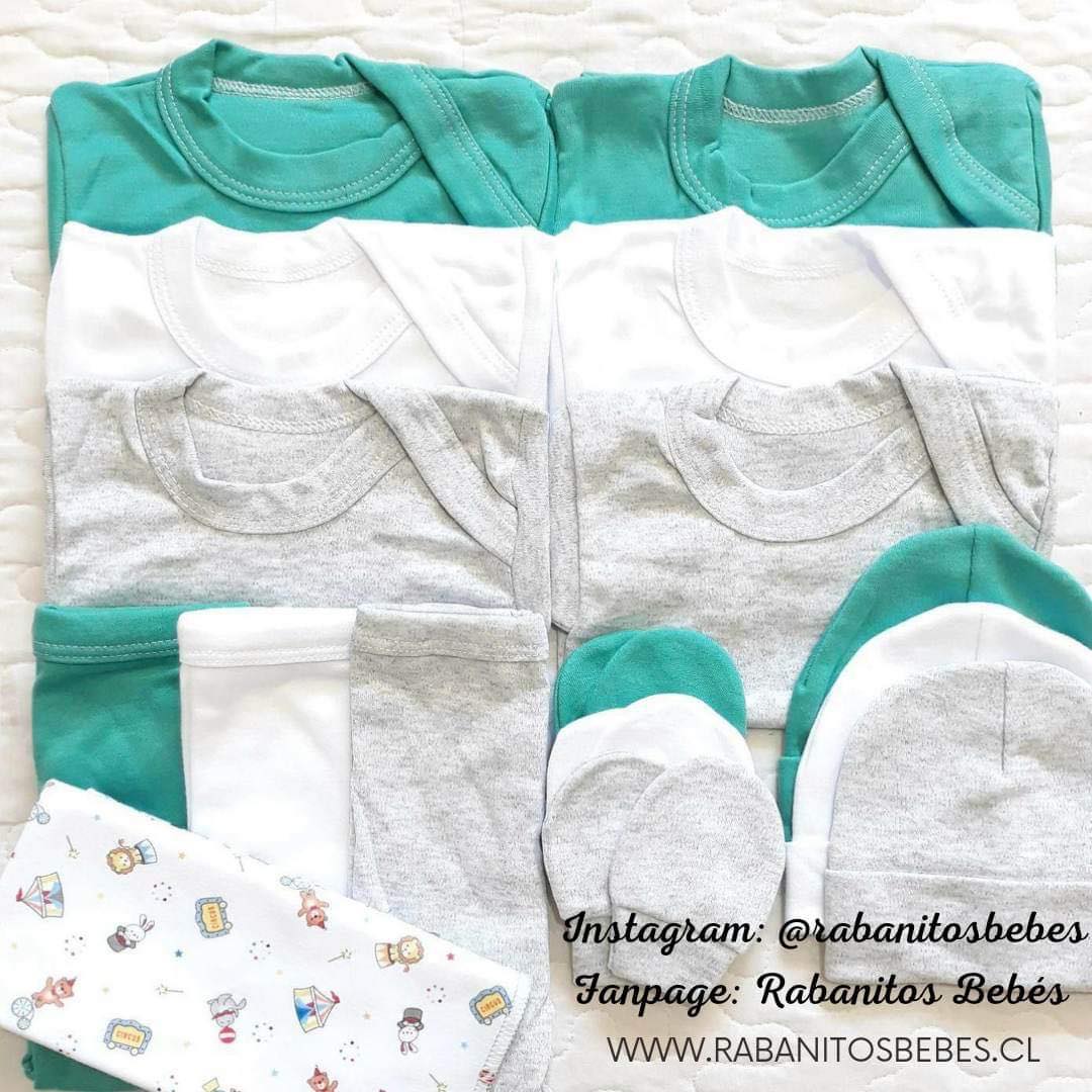 Pack esmeralda y gris