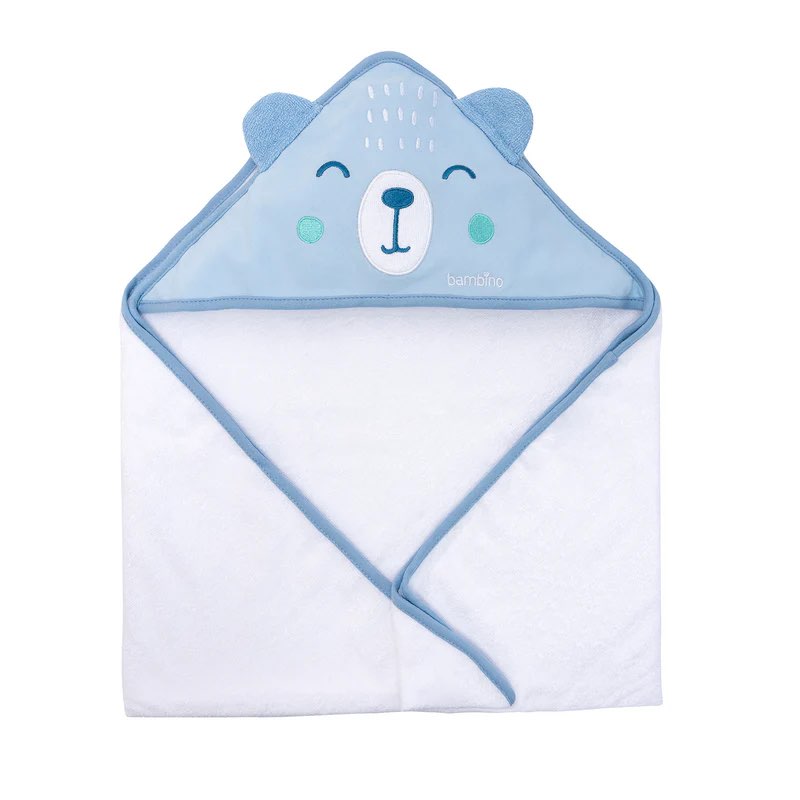 Toalla Bambino Oso celeste 2