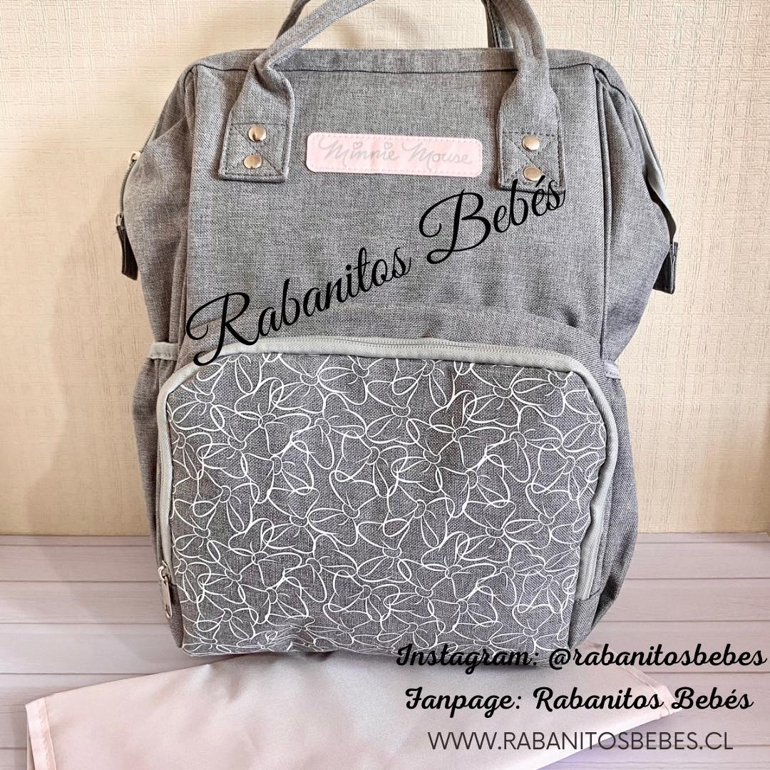 Mochila con mudador
