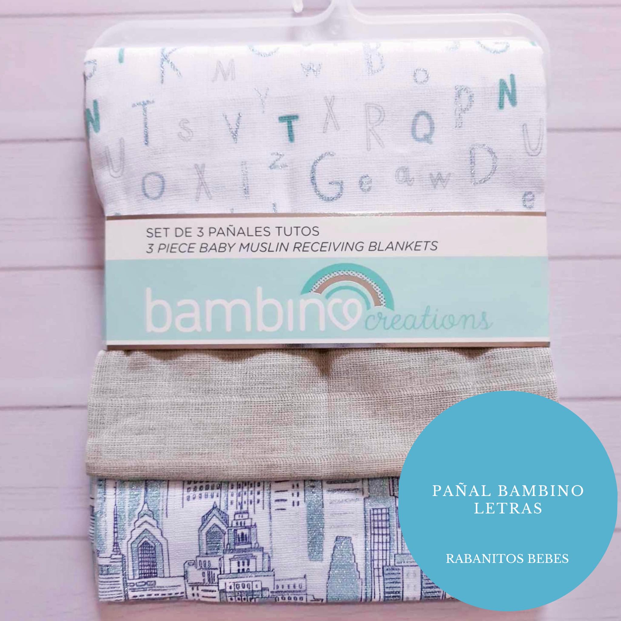 Pañal bambino letras